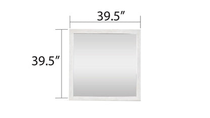 Galaxy Home Denver Mirror Rustic Oak