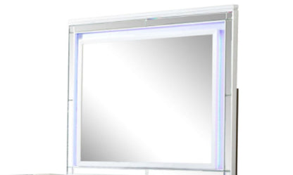 Galaxy Home Sterling Mirror in White image