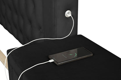 Galaxy Home Monica King Bed in Black image