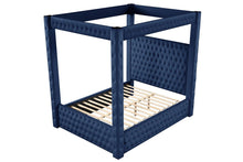 Load image into Gallery viewer, Galaxy Home Monica King Bed in Navy
