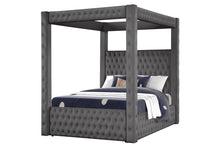 Load image into Gallery viewer, Galaxy Home Monica King Bed in Gray
