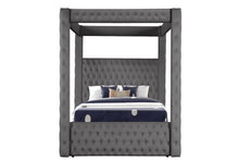 Load image into Gallery viewer, Galaxy Home Monica King Bed in Gray
