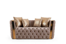 Load image into Gallery viewer, Galaxy Home Naomi Loveseat in Taupe image
