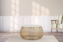 Load image into Gallery viewer, Galaxy Home T3007-36-25 Coffee Table in Gold
