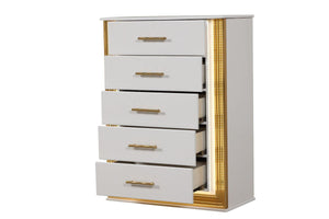 Galaxy Home Obsession Chest in White - Ego Home Furniture