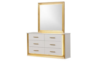 Galaxy Home Obsession Dresser in White - Ego Home Furniture