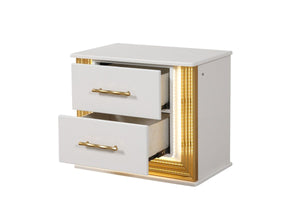 Galaxy Home Obsession Nightstand White - Ego Home Furniture