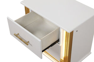 Galaxy Home Obsession Nightstand White - Ego Home Furniture