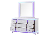 Load image into Gallery viewer, Galaxy Home Opium Dresser in White - Ego Home Furniture
