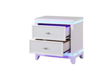 Load image into Gallery viewer, Galaxy Home Opium Nightstand White - Ego Home Furniture
