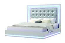 Load image into Gallery viewer, Galaxy Home Passion King Bed in Milky White image
