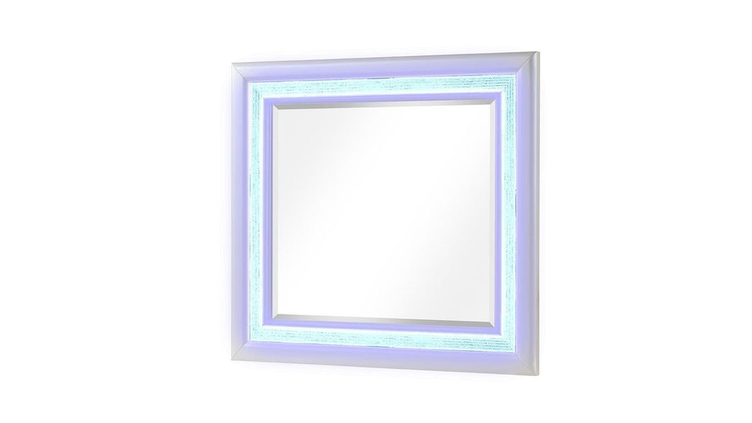 Galaxy Home Passion Mirror in Milky White image