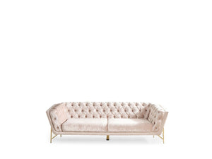 Galaxy Home Presley Sofa in Beige
