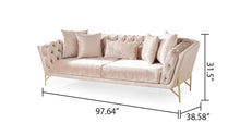 Load image into Gallery viewer, Galaxy Home Presley Sofa in Beige

