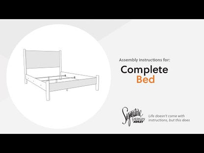 Pamytta - King Panel Headboard - Brown