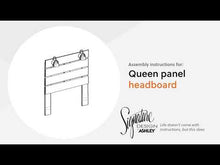 Load and play video in Gallery viewer, Larstin - Queen Panel Headboard - Brown
