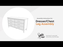 Load and play video in Gallery viewer, Cadmori - Five Drawer Wide Chest
