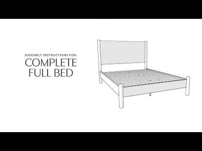 Cadmori - Full Upholstered Panel Headboard - Two-tone