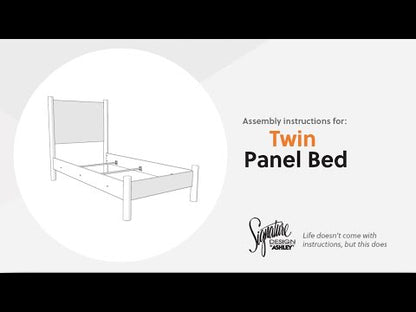 Pamytta - Twin Panel Headboard - Brown