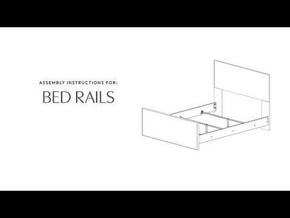 Lawroy - King Panel Rails - Light Natural