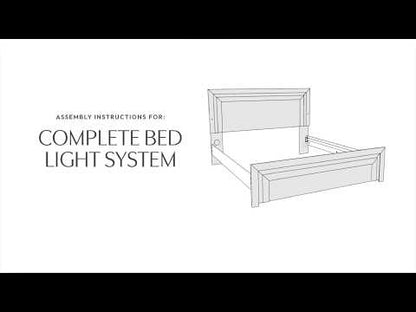 Brizmore - Queen Panel Rails - Black