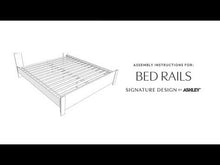 Load and play video in Gallery viewer, Lawroy - Queen/King Platform Rails - Light Natural
