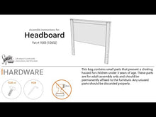 Load and play video in Gallery viewer, Trinell - Youth Panel Headboard
