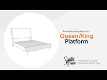Load and play video in Gallery viewer, Cielden - King Panel Footboard With Rails - Tan
