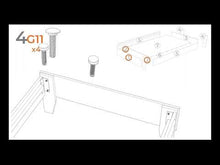 Load and play video in Gallery viewer, Deanlow - Platform Bed
