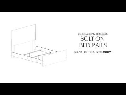 Maeling - Queen Panel Rails - Black