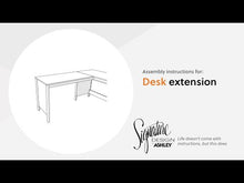 Load and play video in Gallery viewer, Battelle - Home Office Desk Return - Tan
