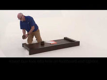 Load and play video in Gallery viewer, Lettner - King/Cal King Panel Footboard - Light Gray
