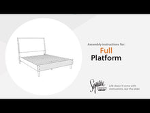 Load and play video in Gallery viewer, Cielden - Full Panel Footboard With Rails - Tan
