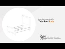 Load and play video in Gallery viewer, Frandern - Twin Panel Rails - Gray
