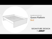 Load and play video in Gallery viewer, Onita - King Platform Bed Panels - White
