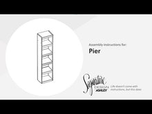 Load and play video in Gallery viewer, Bellaby - Pier - 4 Shelves - Whitewash
