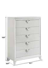 Load image into Gallery viewer, Galaxy Home Prism Chest in White - Ego Home Furniture
