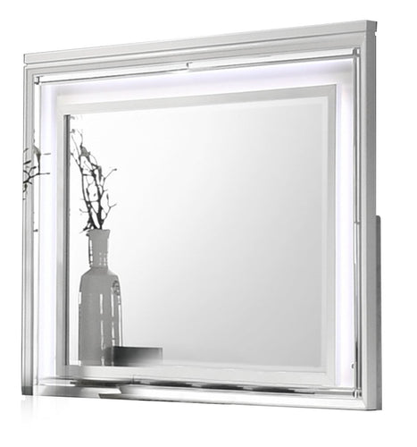 Galaxy Home Prism Mirror in White image