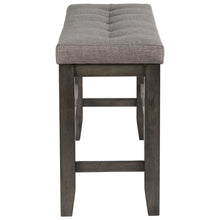 Load image into Gallery viewer, Crown Mark Bardstown Counter Height Bench in Gray
