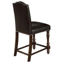 Load image into Gallery viewer, Crown Mark Langley Counter Height Chair (Set of 2) in Dark Brown - Ego Home Furniture
