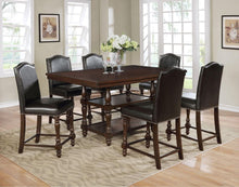 Load image into Gallery viewer, Crown Mark Langley Counter Height Chair (Set of 2) in Dark Brown - Ego Home Furniture
