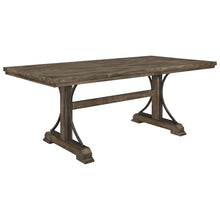 Load image into Gallery viewer, Crown Mark Quincy Rectangular Dining Table in Light Brown image
