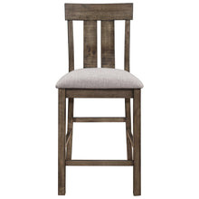 Load image into Gallery viewer, Crown Mark Quincy Counter Height Chair (Set of 2) in Light Brown image
