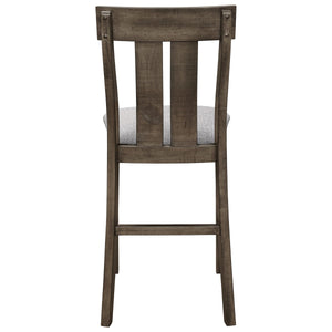 Crown Mark Quincy Counter Height Chair (Set of 2) in Light Brown - Ego Home Furniture