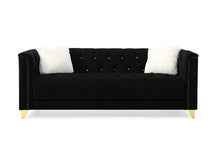 Load image into Gallery viewer, Galaxy Home Russell Sofa in Black image
