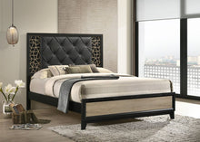 Load image into Gallery viewer, Galaxy Home Selena King Bed in Black
