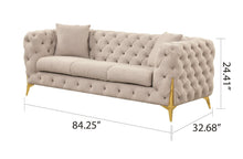 Load image into Gallery viewer, Galaxy Home Contempo Sofa in Grey
