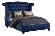 Load image into Gallery viewer, Galaxy Home Sophia Full Bed in Blue

