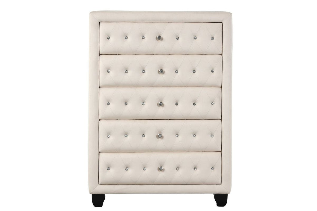 Galaxy Home Sophia Chest in Cream image