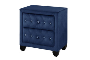 Galaxy Home Sophia Nightstand Blue - Ego Home Furniture